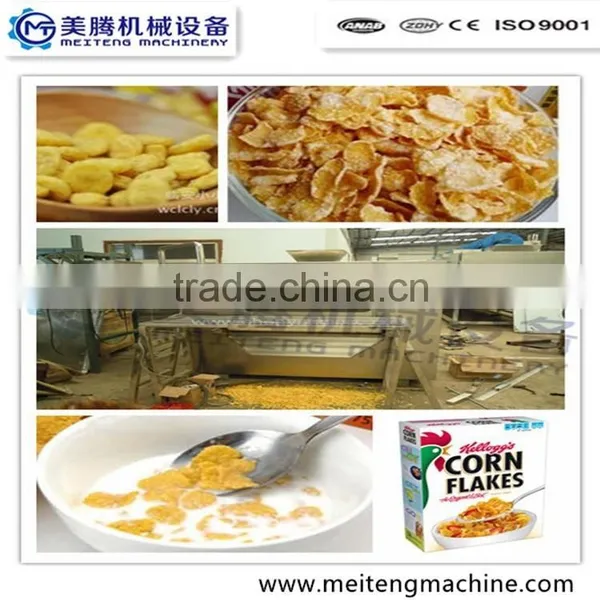 Puffed Corn Flakes Cereals Snacks Processing Machines photo-5