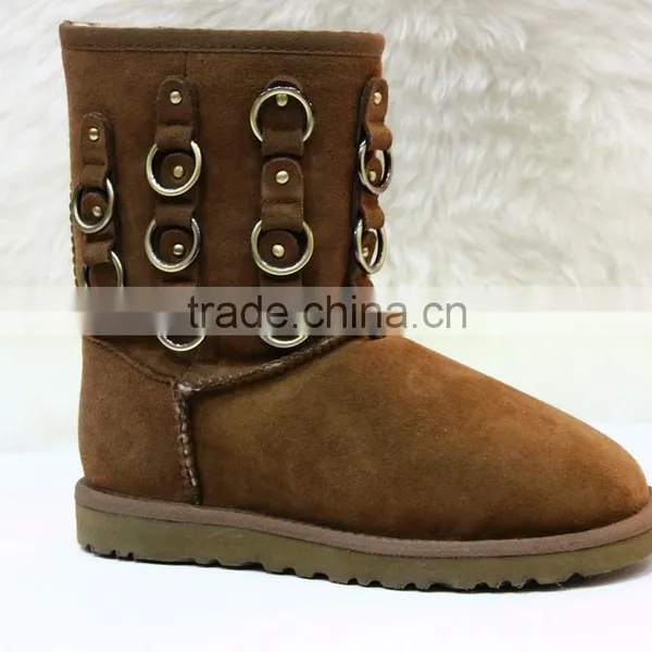 2016 HFUGG Easy on Sheepskin Winter Snow Boots