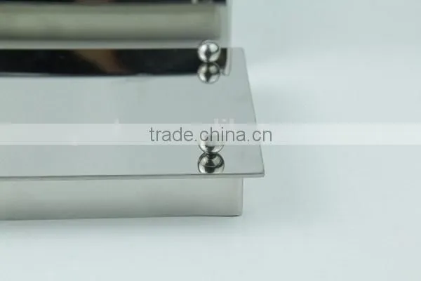 Hign End Stainless Steel Table Tissue Holder photo-3