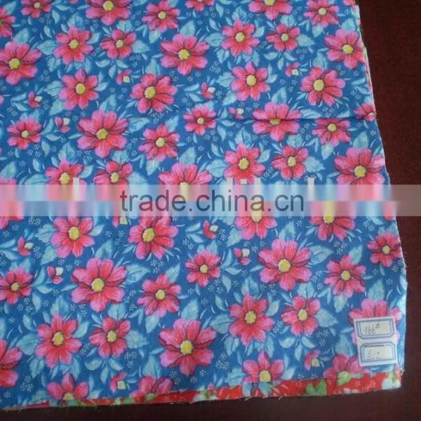 Cotton Both Side Brushed Baby Kids Printed Flannel