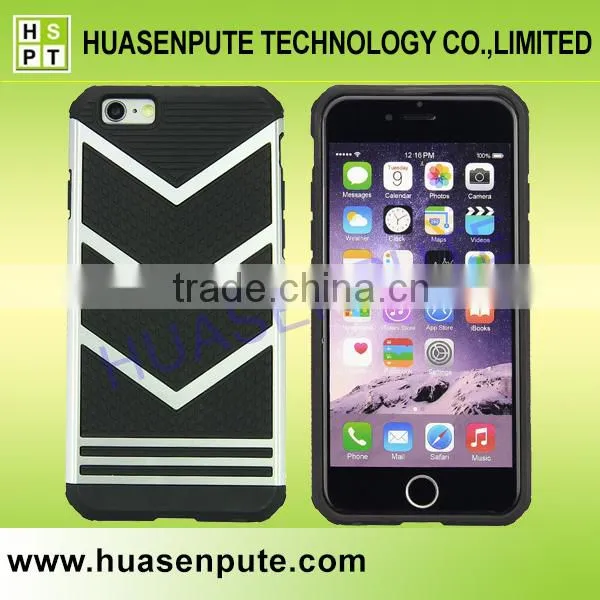 Cell Phone 2 in 1 PC+TPU Mobile Phone Bags Cover Cases For IPhone 6 photo-3