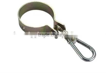 M10*100 MM Nickel Plated Square Collar Swing Hook With Industrial Snap Hook In Carabiner Rigging Hardware Manufacturer photo-3