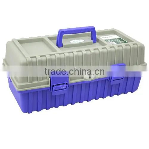 Multifunction 3 Layerlarge Hardware Plastic Rolling Storage Tool Box photo-2
