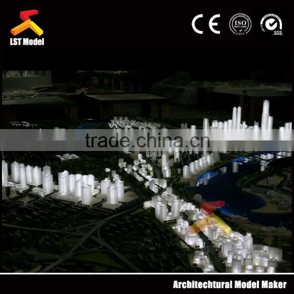 Architectural Model Building With Lighting and Sand Table photo-3