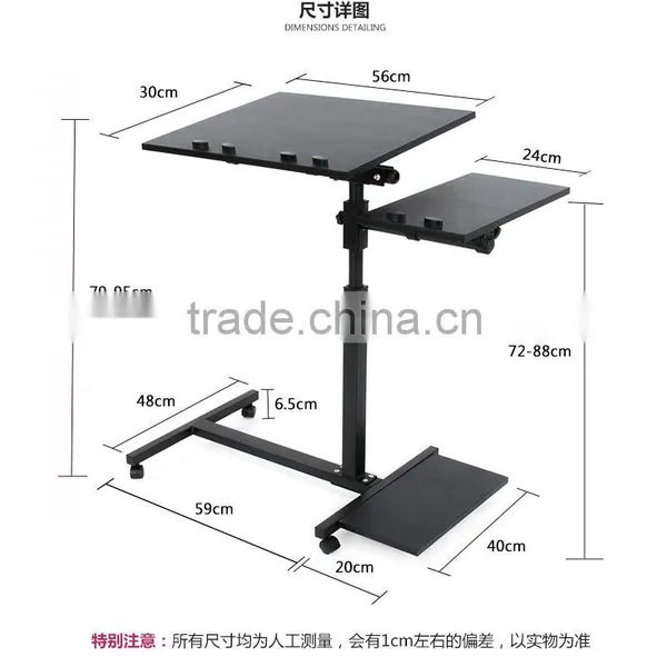 108#Movable and Scalable Laptop Desk Computer Desk photo-3
