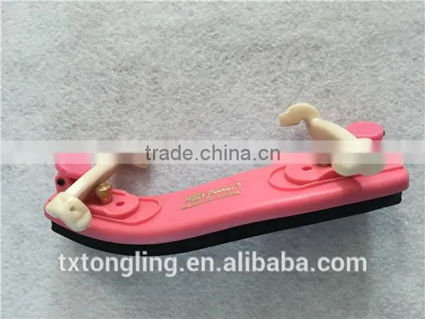 Pink Colorful Violin Shoulder Rest 4/4 Size photo-3
