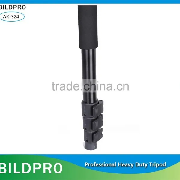 BILDPRO 1.8m Professional Tripod Head Duty Stand DV Tripod 360 Fluid Pan Head photo-6