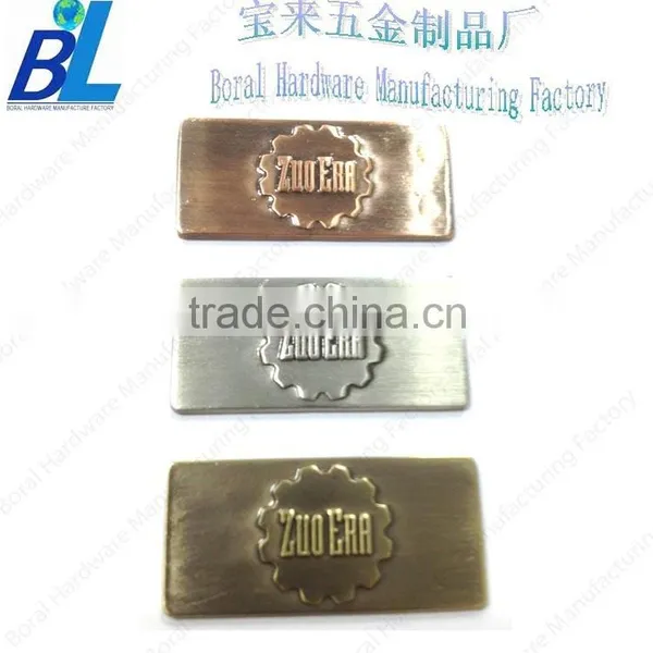 Brushed High Quality Blank Car Logo Metal Badge