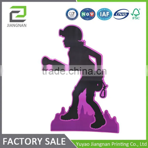 Modern Art Design Clear Plastic Paper Display photo-4