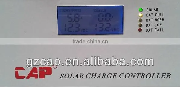 60A 48V/96V LCD MPPT Solar Charge Controller photo-3