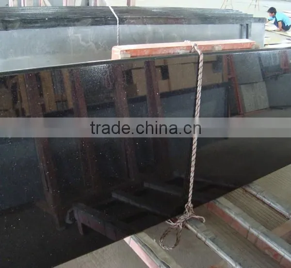 Black Galaxy Granite Slabs Hot Sale Prices photo-2