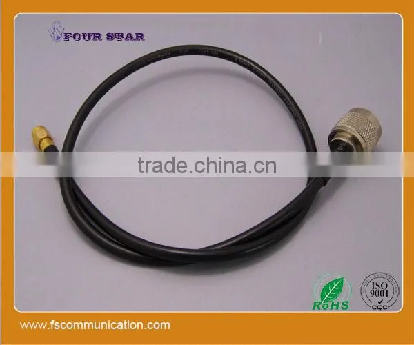RG58 Cable Assembly SMA RP-male Crimp to N Male Crimp Connetcors photo-2