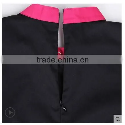 he Waiter Work Clothes, Hotel Uniforms Dining Restaurant Female Short Sleeved Summer Clothing photo-4