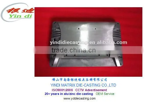 High Quality Aluminum Alloy Die Casting Customized Monitor Cover Parts