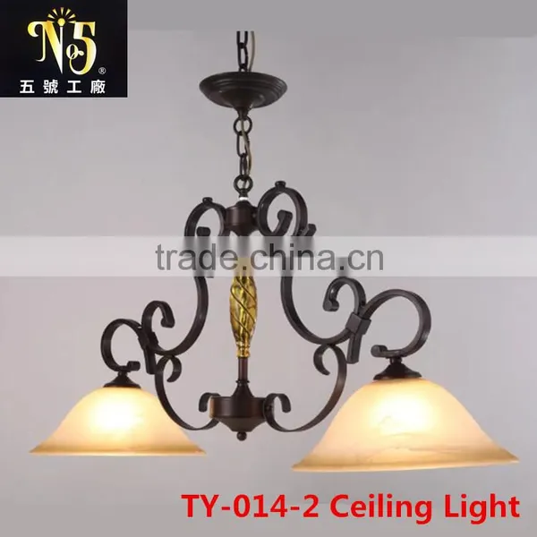 American Style Classic Iron Art Wall/Pendant Light With Pattered Lampshade For Home/Hotel/Coffee House Decoration photo-4