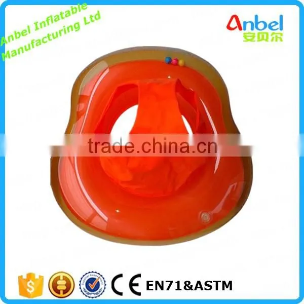Orange Color Inflatable Baby Seat Ring Baby Seat Float for Swimming Ring photo-2