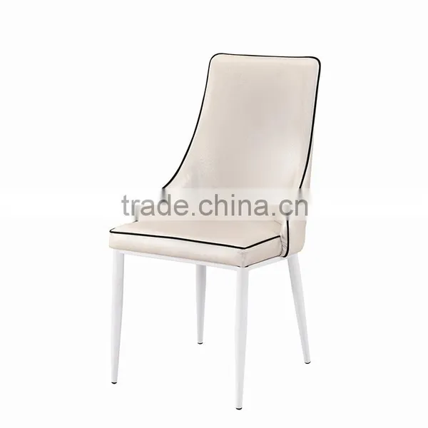 European Modern Minimalist Tempered Glass Dining Tables and Chairs Combination photo-3