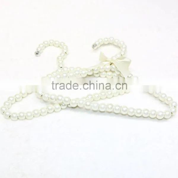 2015 Hot Sale High Quality Pet Hanger Pearl Beaded Pet Clothes Hanger photo-2