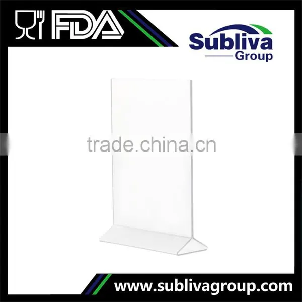 A5 Acrylic Sign Holder, A5 Size Acrylic Table Top Menu Holder