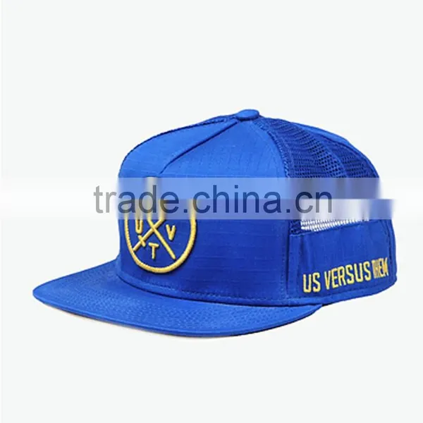 Promotion Custom Two Mesh Embroidery Fashion Cheap Trucker Hat photo-3