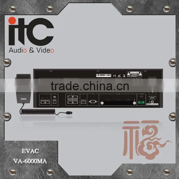 ITC VA-6000MA Hot Item in Middle East Fire Alarm Voice Evacuation System photo-3