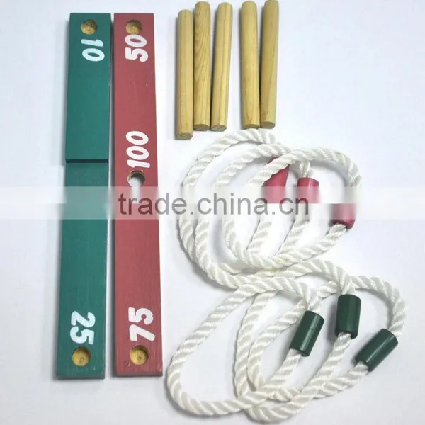 Wooden Toy Ring Toss Game photo-4