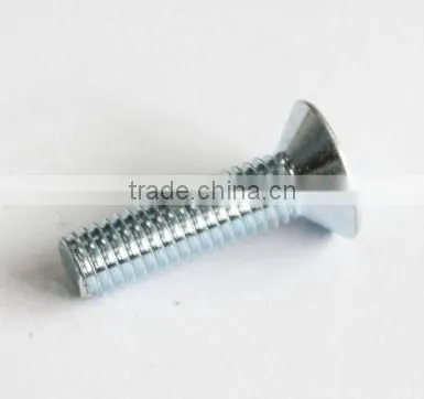DIN7991 Blue White Zinc Hexagon Socket Countersunk Head Screws photo-2