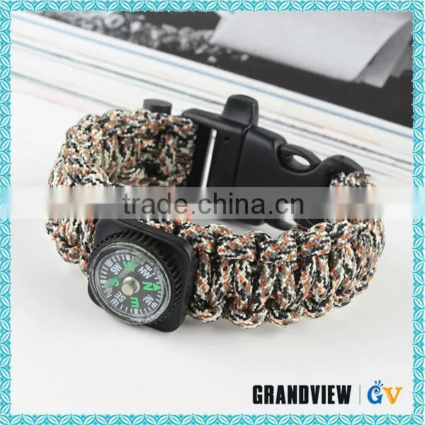 Wholesale Custom 550 paracord survival bracelet