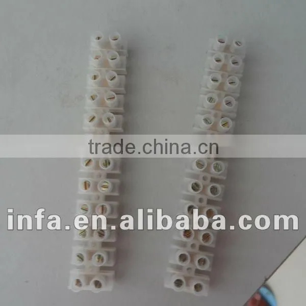copper plastic strip terminal connectors