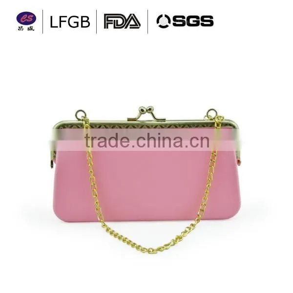 China Wholesale Silicone Side Bags for Girls / High Quality Funky Clutch Bag Women photo-2