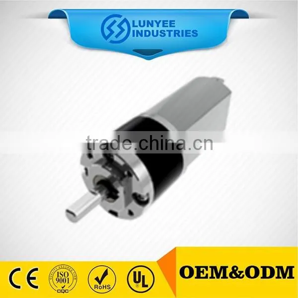 Brush Low Rpm dc Motor Cnc dc Gear Reducer photo-2