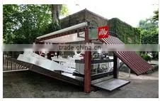 Flat Pack Modern City Bar Steel Container House Price for UK photo-2
