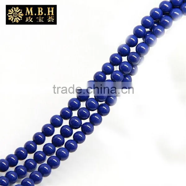 Natural Gemstone Lazurite Pearl Powder 4567A Imperial Lapis Semi-finished Handmade Jewelry Wholesale Beads DIY photo-2