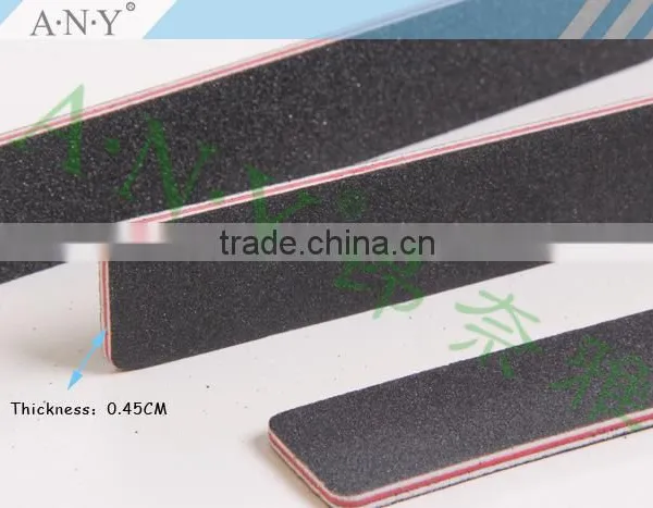 UV Gel Nails Care Cheap Paper Emery Sand Nail Files Wide Shape photo-4