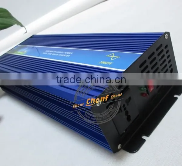 Cheap Car Use Intelligent 2000W 12V 220V Home Use Small Solar Power Inverter photo-4