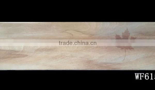 150x600 3D Latest Wooden Wood Design Floor Tiles photo-5