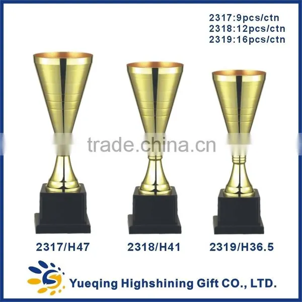 Custom Gold Metal Trophy Base Award Softball Model Trophy Golden Souvenir 2314 China Metal Trophy Cup photo-6