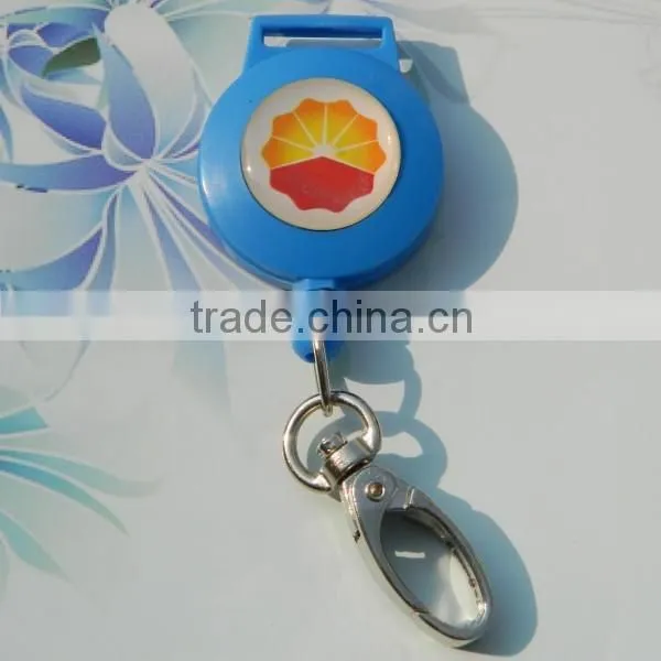 Custom Badge Reel With Alligator Clip, Retractable Badge Reel