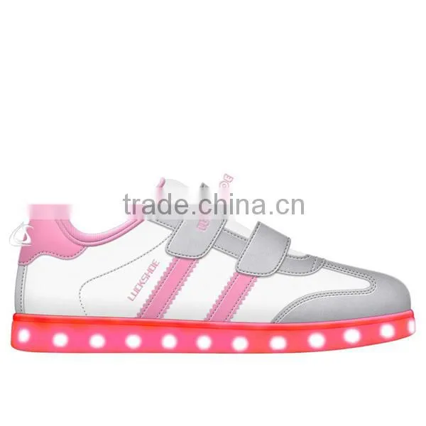 Original Shiny Design Kids LED Shoe, Top Selling Kids LED Skate Shoe, OEM KIDS LED Sport Shoe photo-4