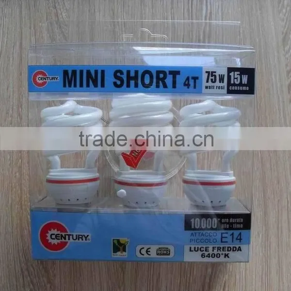 T4 Half Spiral Energy Saving Bulb photo-3