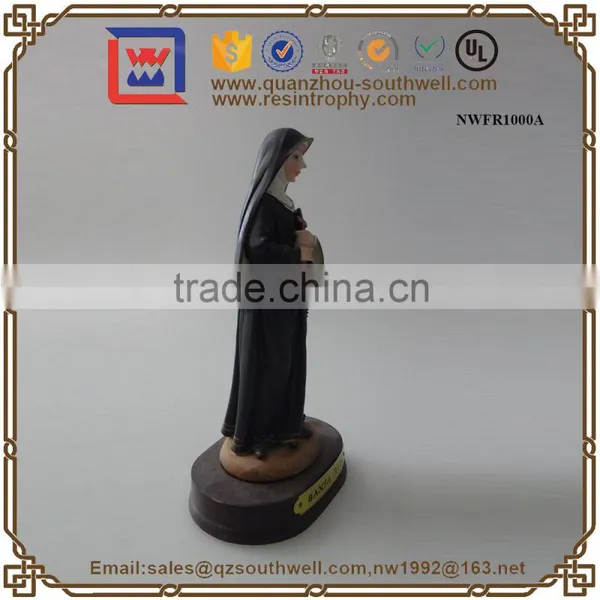 High Quality Christian Religious Garden Religious Statues Polyresin Mary Statue photo-2