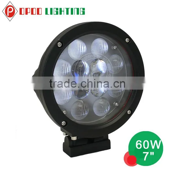 Factory Wholesale 12V 7'' 60w Work Led Lights for Truck photo-2