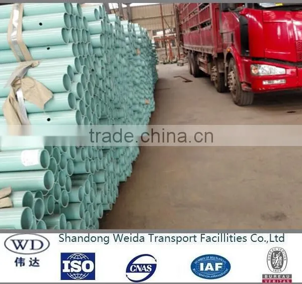 Diameter 114mm Steel Pipe Highway Guardrail Post photo-4