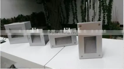 2016 Powder Coated Aluminum Silver Grey Aluminum Outdoor Recessed Led Wall Light photo-2