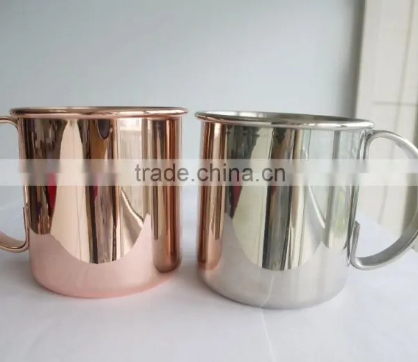 500ml Stainless Moscow Mule Gold Plated Mug photo-2