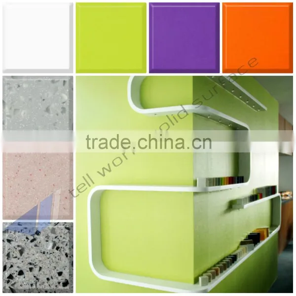 Seamless Joint Artificial Stone Sheets/Acrylic Sheets/Acrylic Slabs photo-2