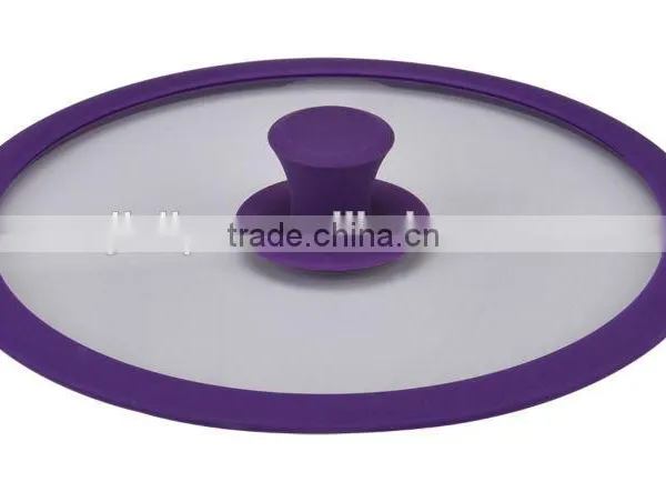 Glass Lid With Silicon Ring for Kitchenware photo-4