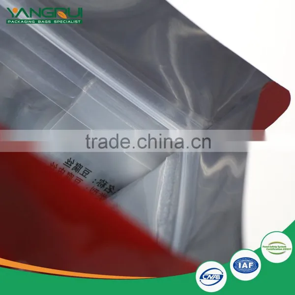 High Quality Cutomized Resealable Plastic Bags for Food Packing With Zipper photo-5