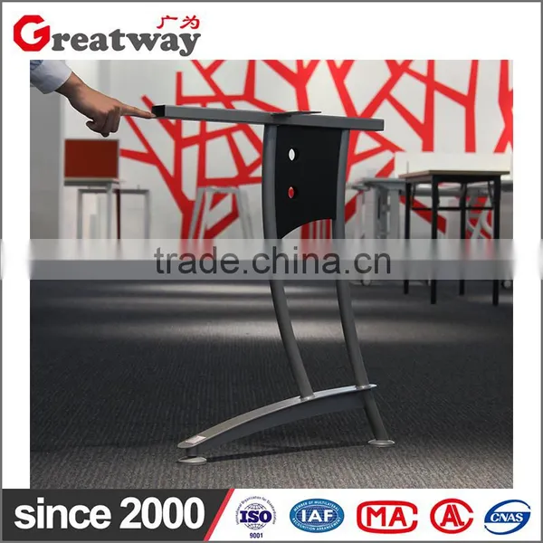 Cheap Wooden Furniture Metal Table Feet Computer Desk Metal Legs Frame photo-3