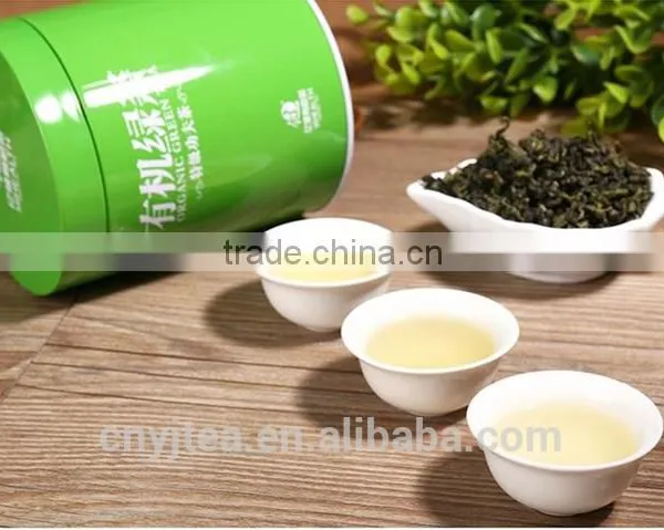 Organic Green Tea Packed With Tins photo-5